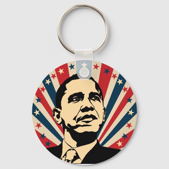 Porte-clés Barack Obama (Recto)