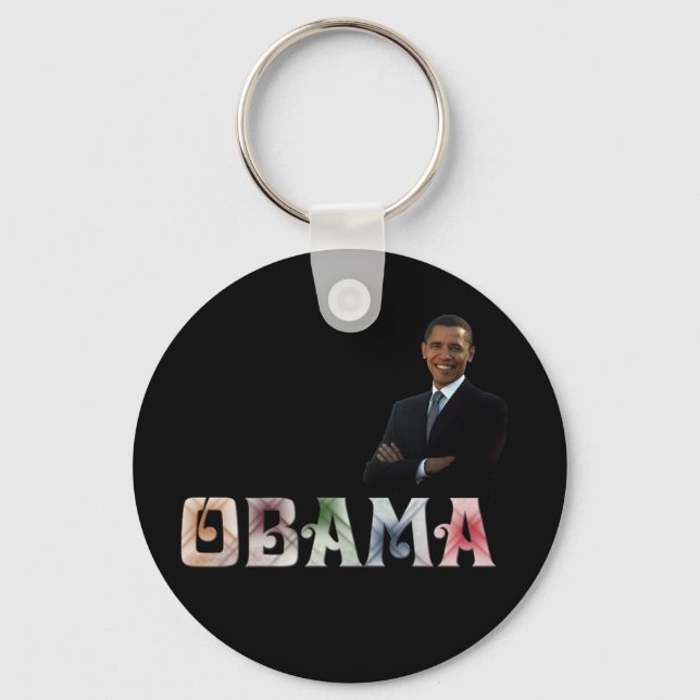Porte-clés Barack Obama Design (Recto)