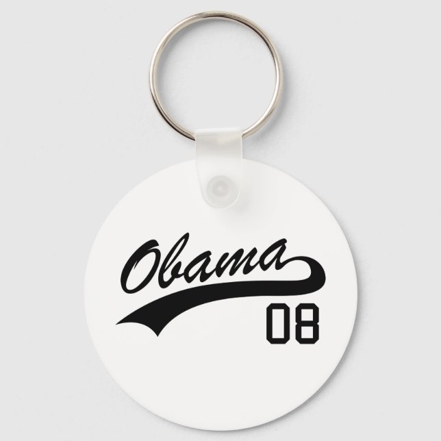 Porte-clés Barack Obama Porte - clé Jersey 2008 (Recto)