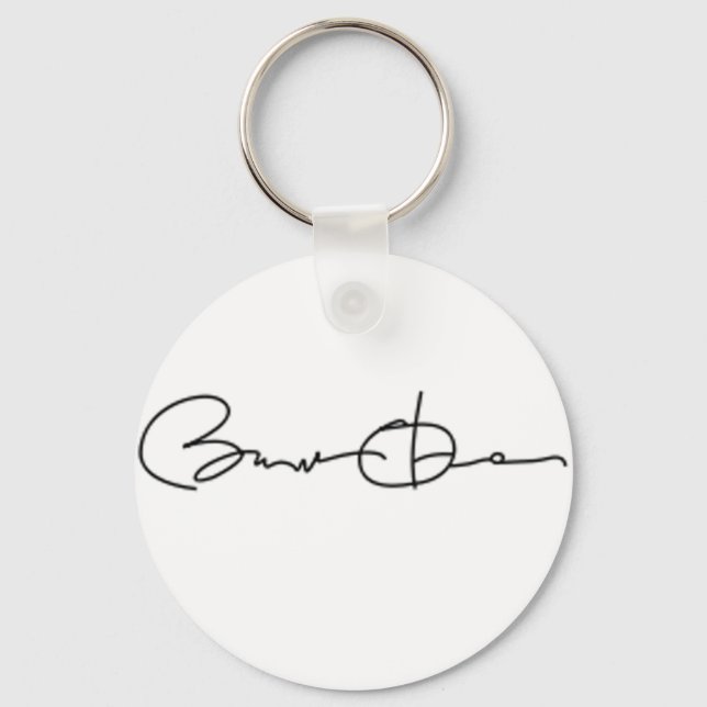 Porte-clés Barack Obama Signature Series (Noir) (Recto)