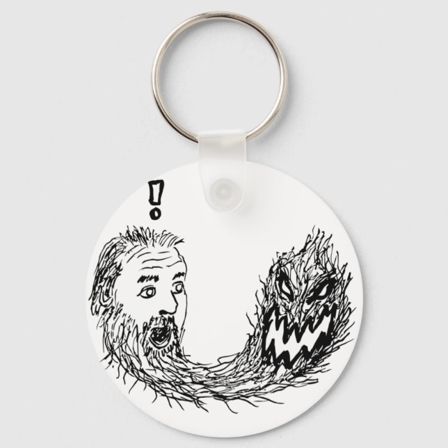 Porte-clés Barbe (Recto)