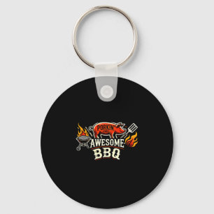 Porte-clés Barbecue drôle pour hommes outils de fumage de via