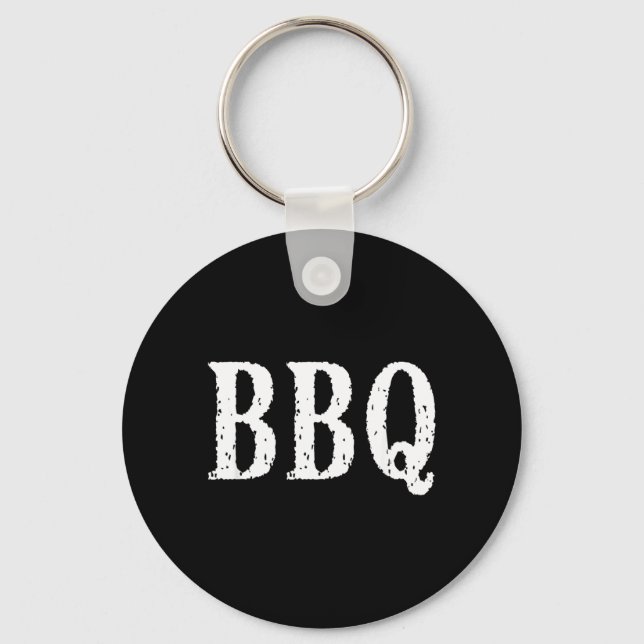 Porte-clés Barbecue Grill Été Fête Barbecue (Recto)