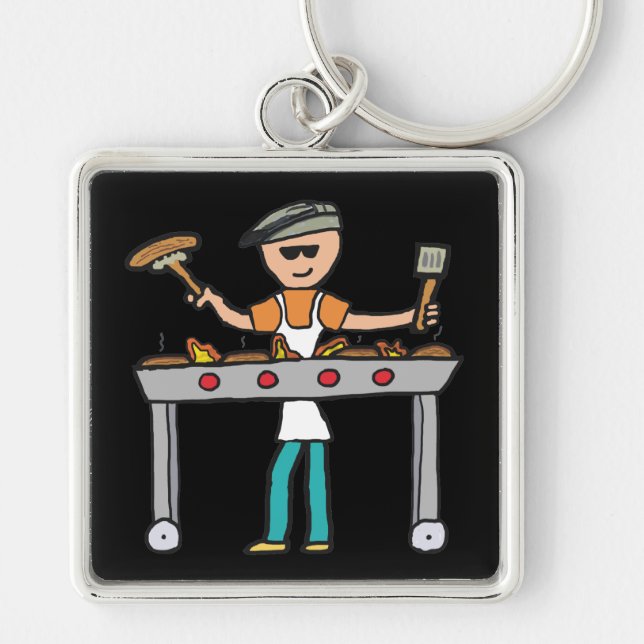 Porte-clés Barbecue Grillmaster BBQ (Devant)