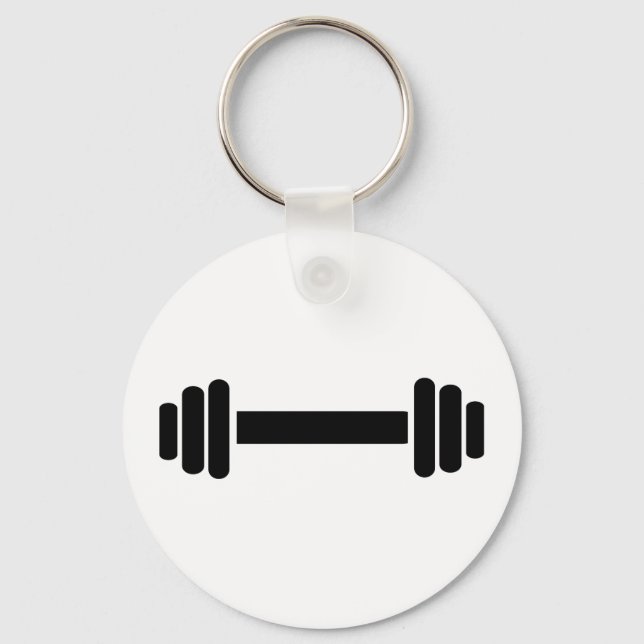 Porte-clés Barbell - Bodybuilding (Recto)