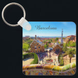 Porte-clés Barcelone, Park Guell<br><div class="desc">Parc Guell à Barcelone</div>