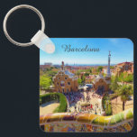 Porte-clés Barcelone, Park Guell<br><div class="desc">Parc Guell à Barcelone</div>
