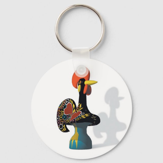 Porte-clés Barcelos Rooster Porte - clé (Recto)
