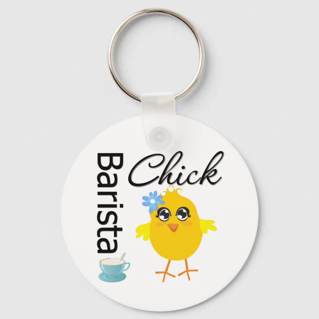 Porte-clés Barista Chick (Recto)