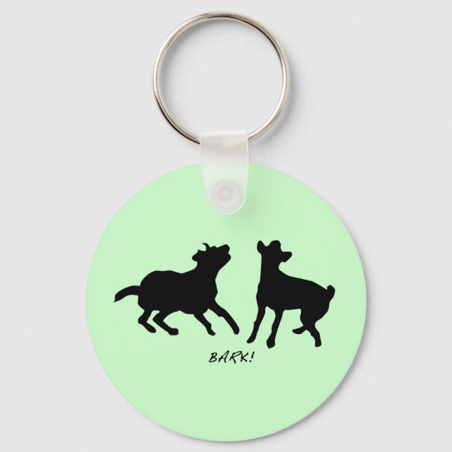 Porte-clés Bark, vive, rit (Recto)