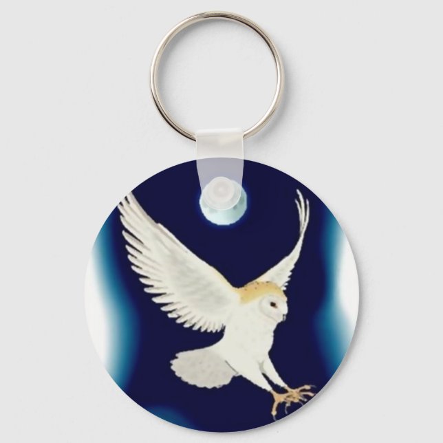 Porte-clés barn-owl-1 (Recto)