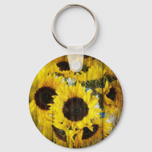 Porte-clés Barn Wood Western Country