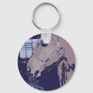 Porte-clés Barne Horse Pop Art