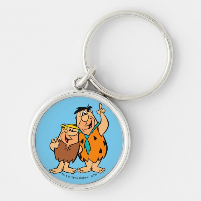 Porte-clés Barney Rubble et Fred Flintstone (Devant)