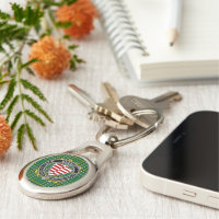 Barrett Irish Shield Cercles de clés personnalisée