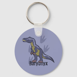 Porte-clés Baryonyx bleu