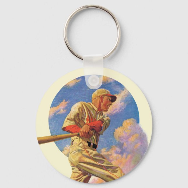 Porte-clés Baseball Batter (Recto)