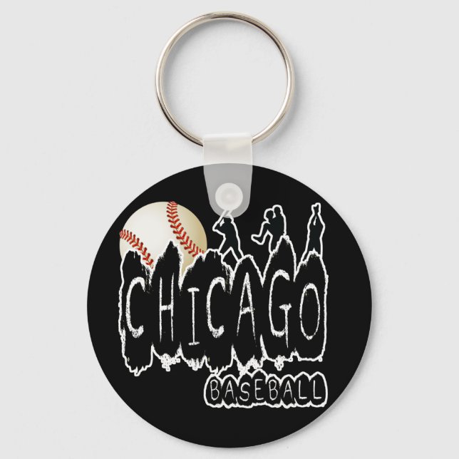 PORTE-CLÉS BASEBALL CHICAGO (Recto)