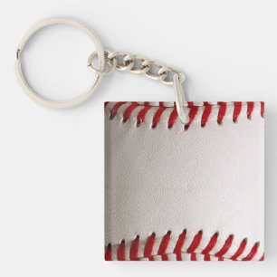 Porte-clés Baseball et Softball Couture Rouge