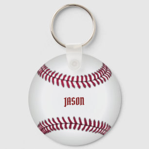 Porte-clés Baseball monogramme