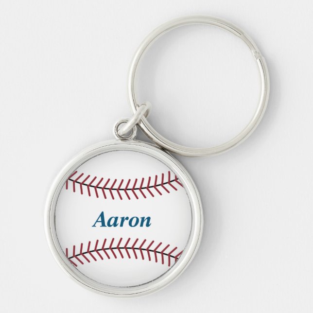 Porte-clés baseball personnalisé  (Devant)