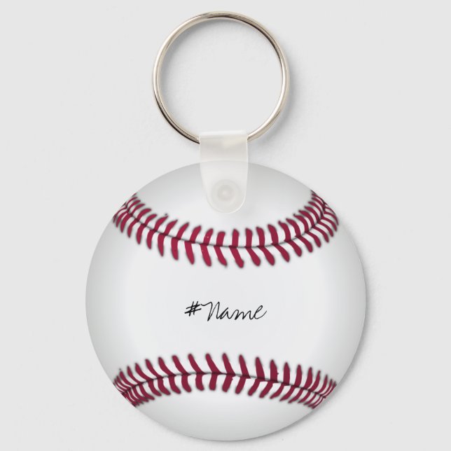 Porte-clés Baseball (Personnaliser) (Recto)