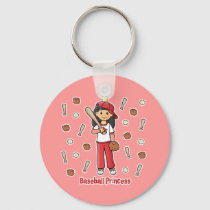 Porte-clés Baseball Princess