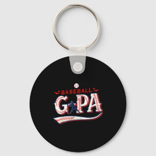 Porte-clés Baseball Rétro G-pa Joyeuse Fête des Pères Pour Ho