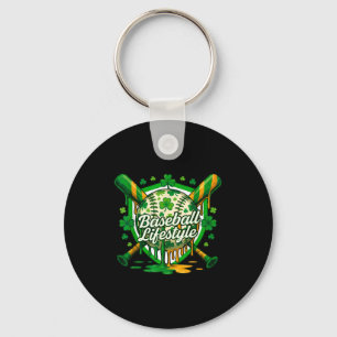 Porte-clés Baseball Saint-Patrick garçons filles hommes femme
