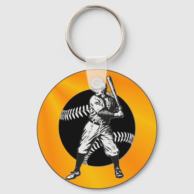 Porte-clés Baseball:Vintage Keychain (Recto)