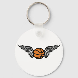 Porte-clés basket-ball. à ailes