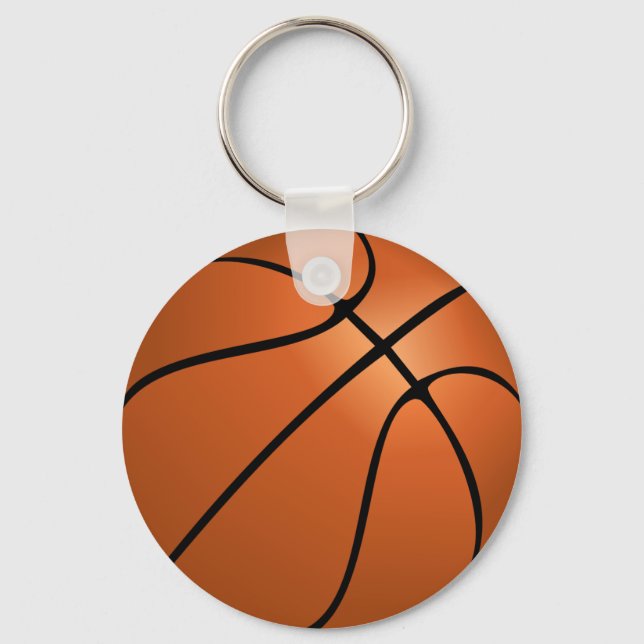 Porte-clés basket-ball (balle) (Recto)