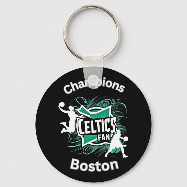 Porte-clés Basket-ball Celtics Tri-blend  (Recto)