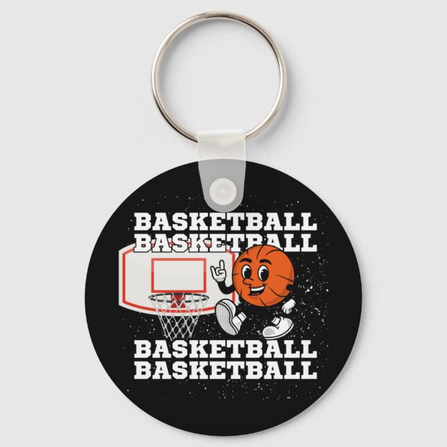 Porte-clés Basket-ball - Cerceau (Recto)