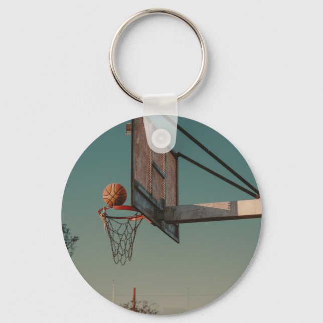 Porte-clés Basket-ball cool (Recto)
