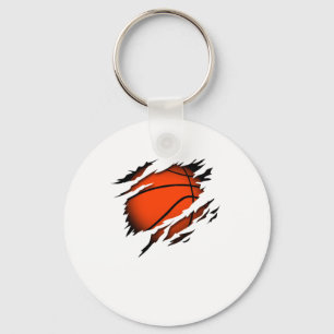 Porte-clés Basket-Ball Dans Le Coeur Basketball Joueur Pion