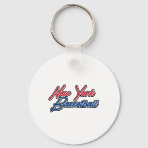 Porte-clés Basket-ball de New York (usa Colors)