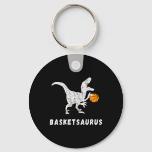 Porte-clés Basket-ball Dinosaur Baller T-rex Dino Jouer Bask