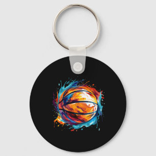 Porte-clés Basket-Ball En Art Design 1