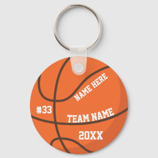 Porte-clés basket-ball équipe sportive joueur de l