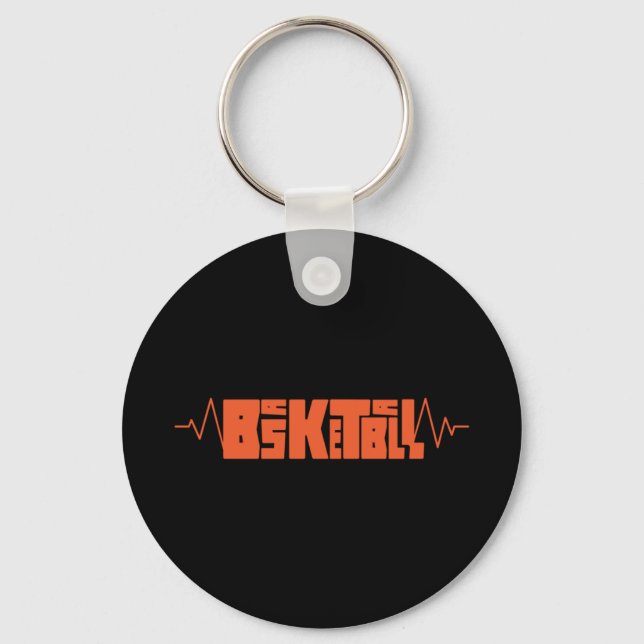 Porte-clés Basket-ball Heartbeat (2) (Recto)