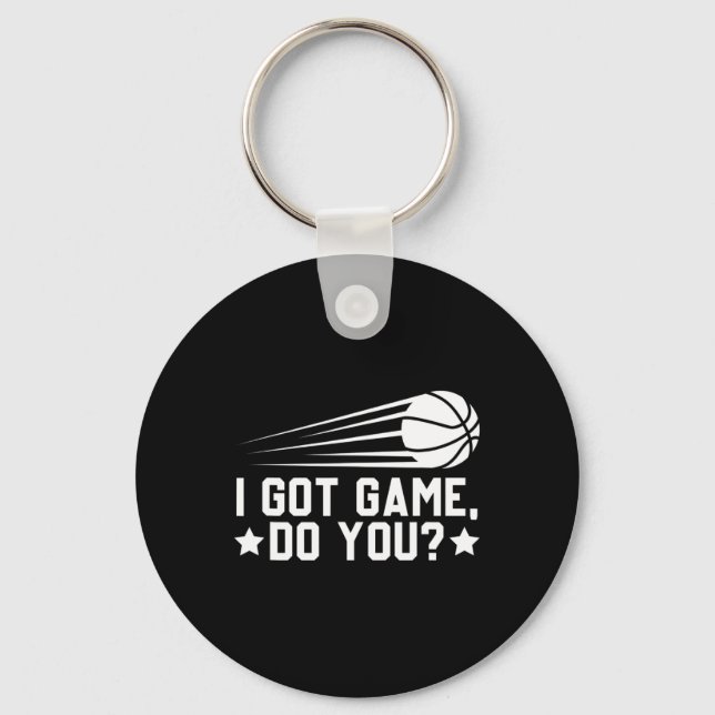 Porte-clés Basket-ball J'Ai Jeu Do You (Recto)