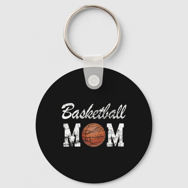 Porte-clés Basket-ball Maman Mignonne Novelité Perdue (Recto)