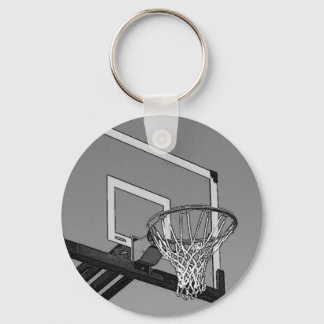 Porte-clés Basket-ball noir et blanc