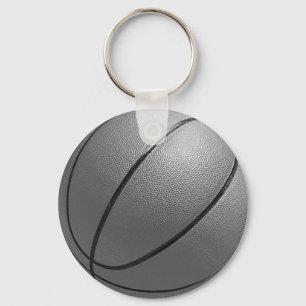 Porte-clés Basket-ball noir et blanc