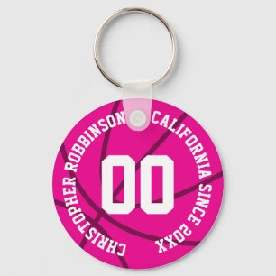 Porte-clés Basket-ball personnalisé moderne