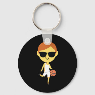 Porte-clés Basketball Boy Emoji 1