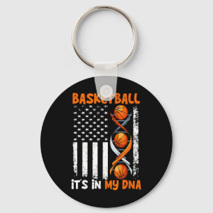 Porte-clés Basketball C'est dans mon ADN amusant Joueur entra