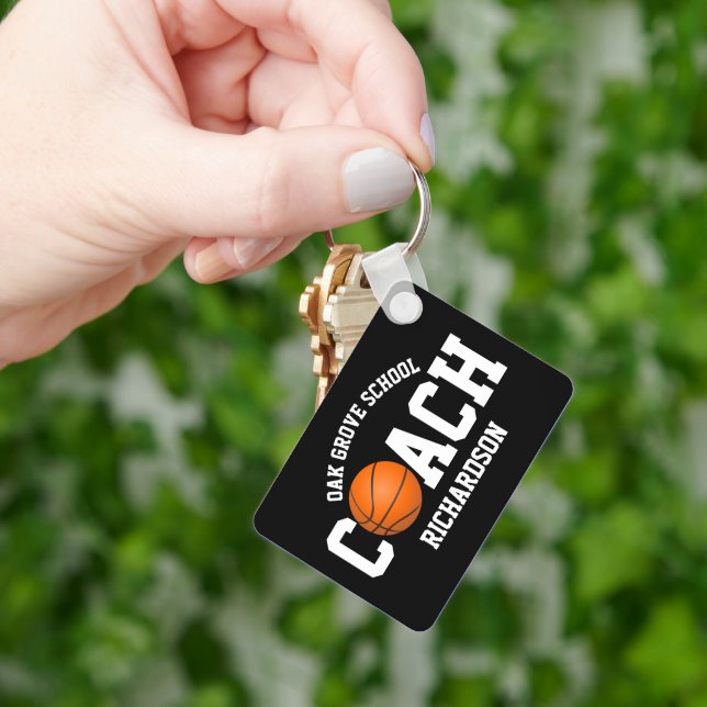 Porte-clés Basketball Coach  Sport  (main)