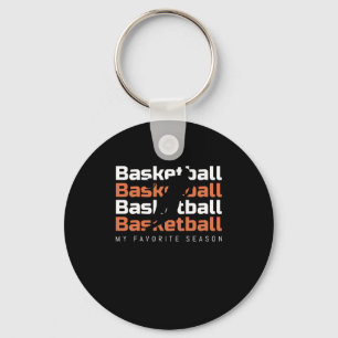 Porte-clés Basketball Est Ma Saison Favorite Basketball